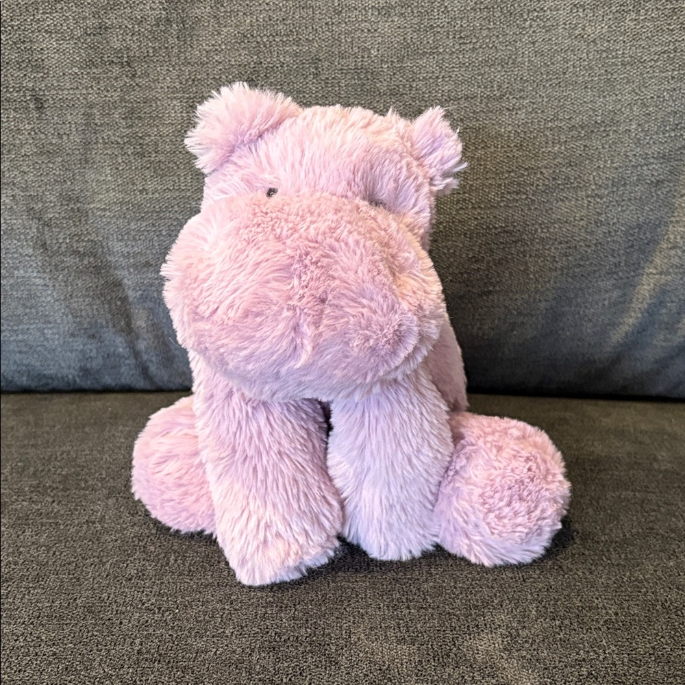 Smudge Hippo Medium Jellycat NWT